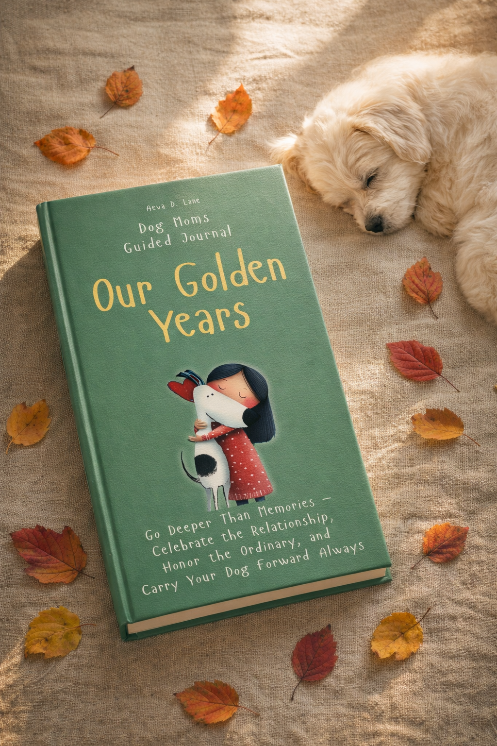 Our Golden Years journal mockup